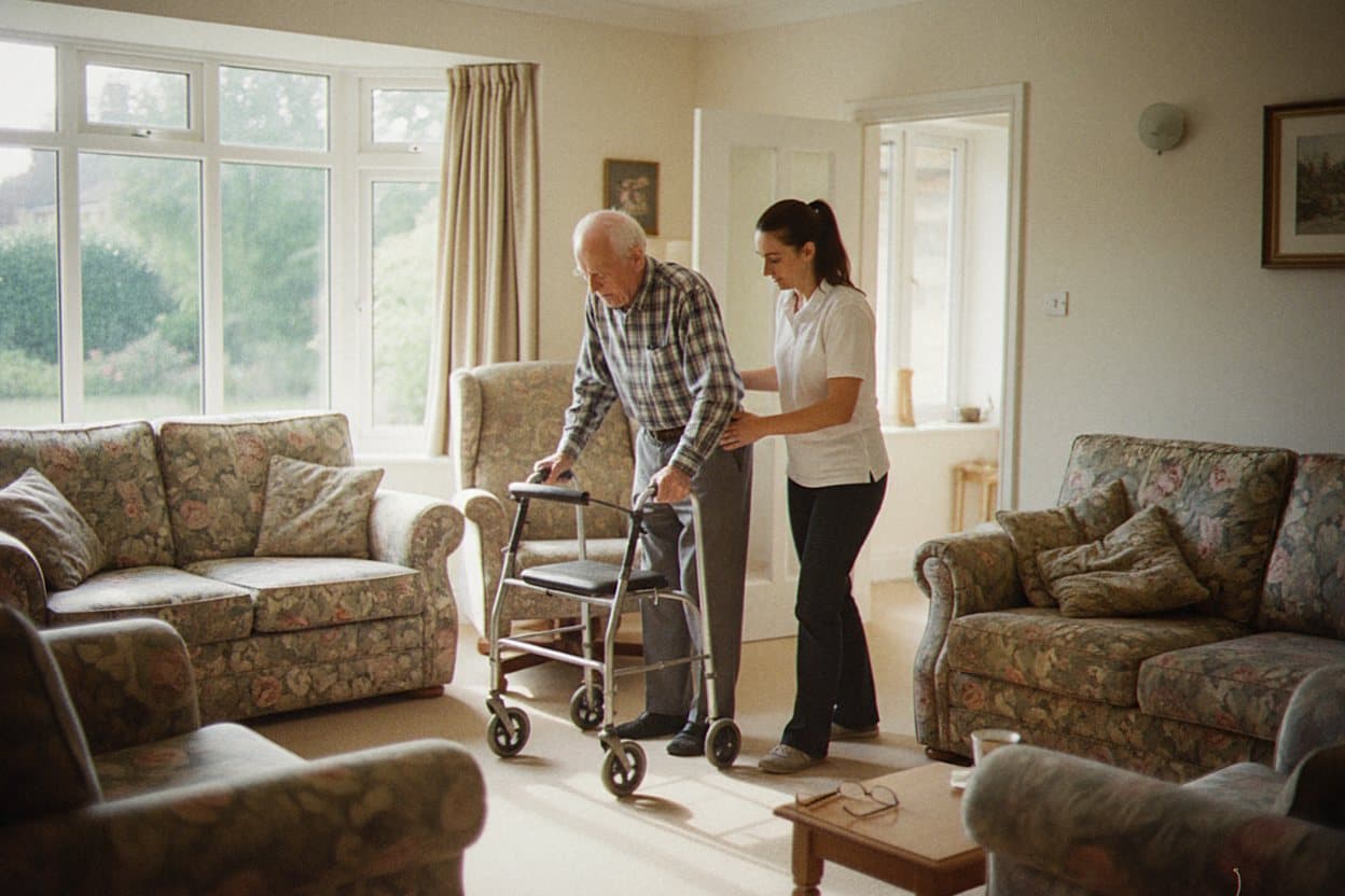 Steady support rebuilds walking strength post-hospital